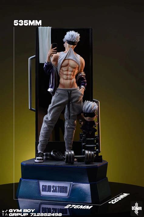 naked gojo figurine|1/6 Scale Mr. Milk Satoru Gojo & Senji Muramasa .